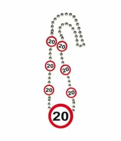 20 Jaar Verkeersbord Ketting