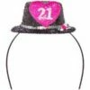 21 Jaar Hoedje Hartje Tiara -Griezels Glans Winkel 21 jaar hoedje hartje tiara