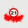21 Jaar Verkeersbord Tiara -Griezels Glans Winkel 21 jaar verkeersbord tiara