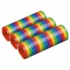 3 Streamers Regenboog Bright -Griezels Glans Winkel 3 streamers regenboog bright
