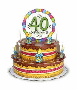 3D Wenstaart 40 Jaar