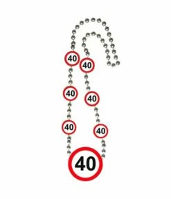 40 Jaar Verkeersbord Ketting