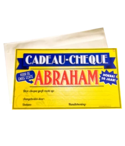 Abraham Cadeau Cheque