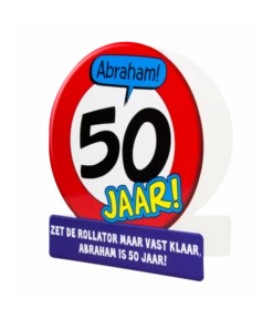 Abraham Wenskaart Verkeersbord