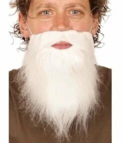 Baard Wit Met Elastiek