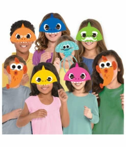 Baby Shark Maskers (8st)