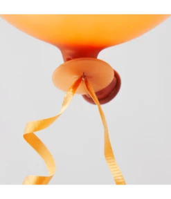 Ballon Sluiters Met Lint Oranje (100st)