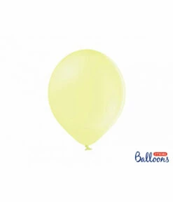 Ballonnen Lichtgeel Pastel (100st)