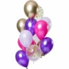 Ballonnen Set Purple Posh Premium - 12 Stuks -Griezels Glans Winkel ballonnen set purple posh premium 12 stuks