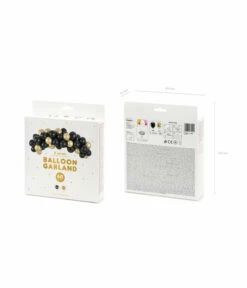 Griezels Glans Winkel -Griezels Glans Winkel ballonnenboog set chique zwart goud 2m 1