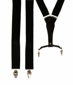 Bretel Luxe Zwart Met Leder