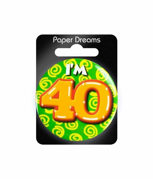 Button Klein 40 Jaar 4 Button Klein 40 Jaar - Afbeelding 2