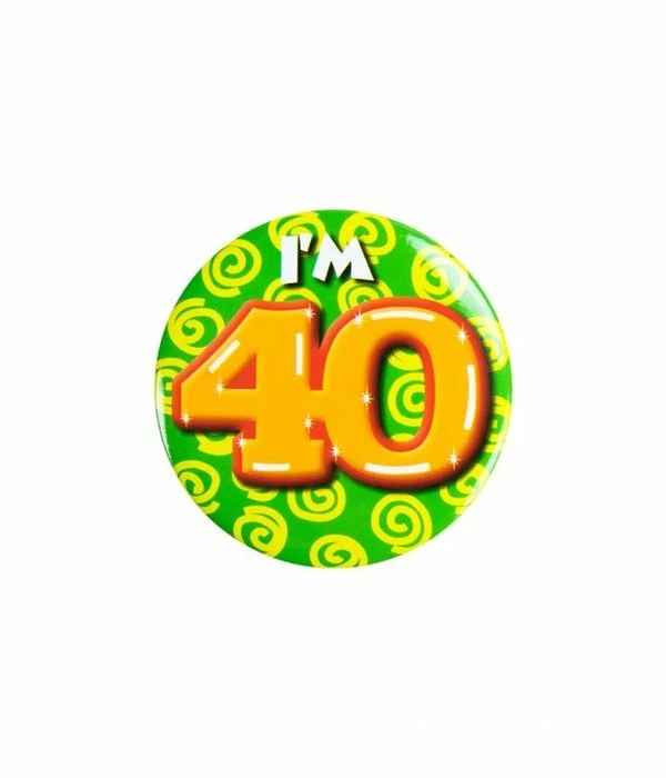 Button Klein 40 Jaar 3 Button Klein 40 Jaar