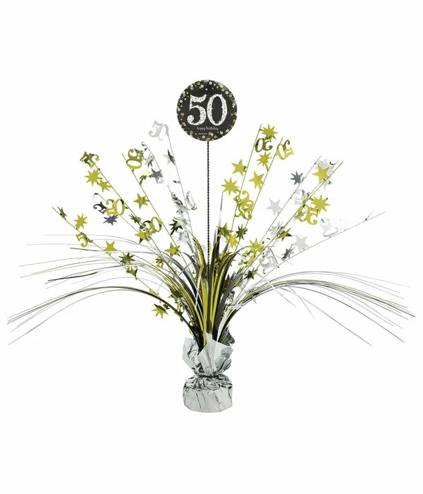 Cascade Goud/Zilver 50 Happy Birthday 3 Cascade Goud/Zilver 50 Happy Birthday