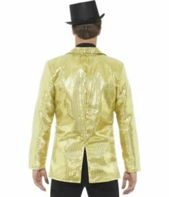 Colbert Goud Pailletten -Griezels Glans Winkel colbert goud pailletten 2