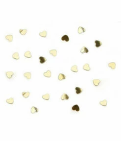 Confetti Hartjes Goud - 15 Gram
