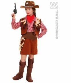 Cowboy Kostuum Meisje Deluxe