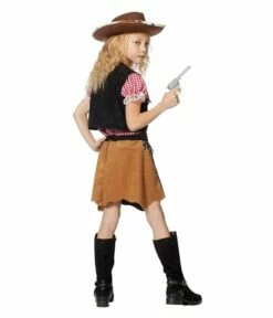 Cowgirl Meisje Buffalo -Griezels Glans Winkel cowgirl meisje buffalo 2