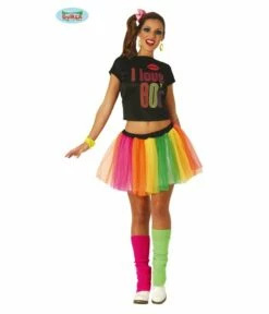 Disco Verkleedkostuum I Love The 80's