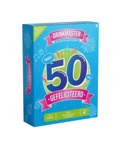 Drinkmaster Drankspel 50 Jaar