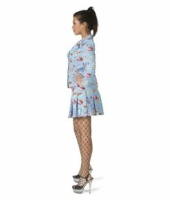 Feestpak Dames Komische Print -Griezels Glans Winkel feestpak dames komische print 2