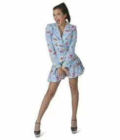 Feestpak Dames Komische Print