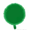 Folieballon Rond Groen - 46cm -Griezels Glans Winkel folieballon rond groen 46cm