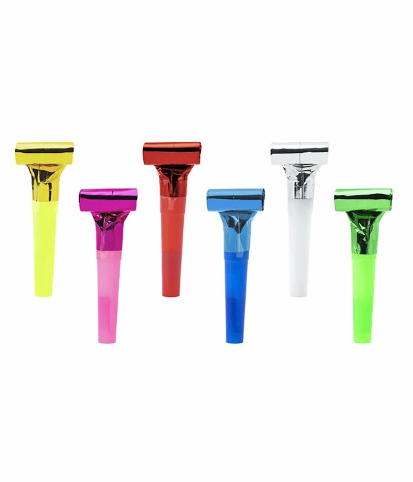Gekleurde Roltong Toeters 6 Stuks 3 Gekleurde Roltong Toeters 6 Stuks