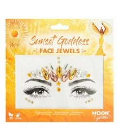 Gezicht Diamantjes Sunset Goddess