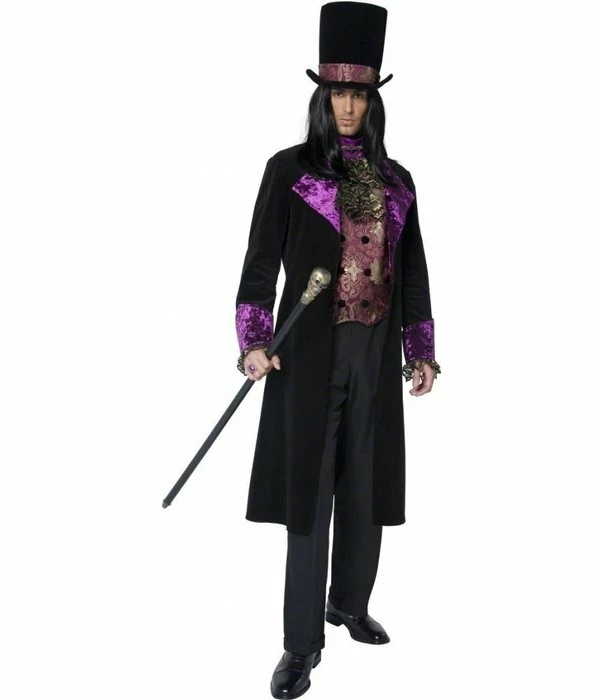 Gothic Count Dracula Kostuum 3 Gothic Count Dracula Kostuum