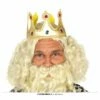 Gouden Koningskroon Volwassen -Griezels Glans Winkel gouden koningskroon volwassen