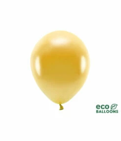 Gouden Metallic Ballonnen Premium Organic (100st)