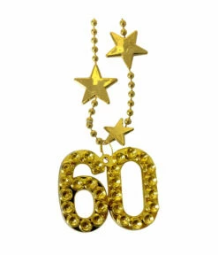 Goudkleurige Ketting 60 Jaar