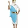 Griekse Oppergod Zeus Kostuum -Griezels Glans Winkel griekse oppergod zeus kostuum