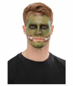 Groene Zombie Make-up Kit -Griezels Glans Winkel groene zombie make up kit 2