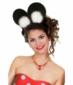 Haarband Muis Met Marabou