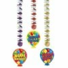 Hangdecoratie Happy Birthday -Griezels Glans Winkel hangdecoratie happy birthday