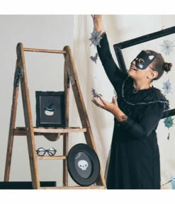 Hangdecoratie Happy Halloween (2st) 7 Hangdecoratie Happy Halloween (2st) -Griezels Glans Winkel hangdecoratie happy halloween 2st 2