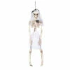 Hangdecoratie Skelet Bruid (40cm) 2 Hangdecoratie Skelet Bruid (40cm) -Griezels Glans Winkel hangdecoratie skelet bruid 40cm