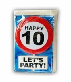 Happy Age Kaart - 10 Jaar