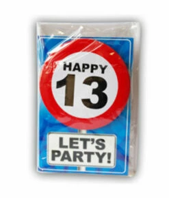 Happy Age Kaart - 13 Jaar