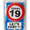 Happy Age Kaart 19 Jaar -Griezels Glans Winkel happy age kaart 19 jaar