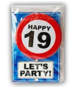Happy Age Kaart 19 Jaar
