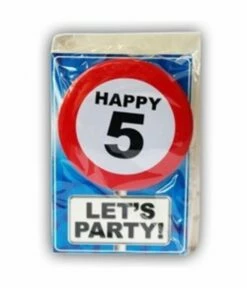 Happy Age Kaart - 5 Jaar