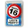 Happy Age Kaart Button - 16 Jaar 2 Happy Age Kaart Button - 16 Jaar -Griezels Glans Winkel happy age kaart button 16 jaar
