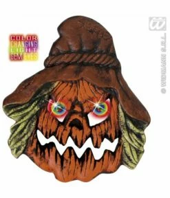 Hoofd Vogelverschrikker Met Licht