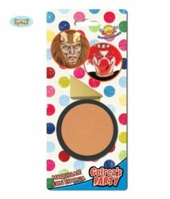 Huidskleurige Schmink Met Sponsje