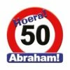 Huldeschild Abraham 50 Jaar -Griezels Glans Winkel huldeschild abraham 50 jaar