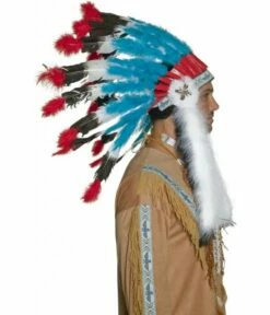 Indiaanse Hoofdtooi -Griezels Glans Winkel indiaanse hoofdtooi 1