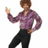 Jaren 60 Hippie Blouse Man -Griezels Glans Winkel jaren 60 hippie blouse man